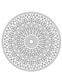 Choinka mandala