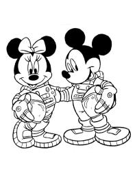 Astronauci Miki i Mini