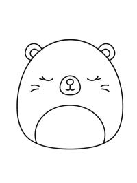 Squishmallows Bóbr Darlene