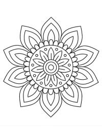 Mandala kwiatowa