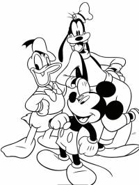 Donald, Goofy i Mickey