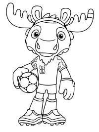 Łoś Maple (maskotka MŚ 2026)