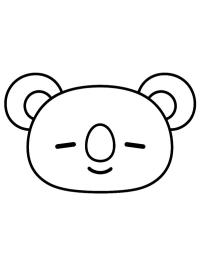 Twarz Koya BT21