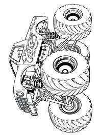 Duży monster truck