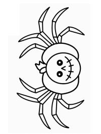 Halloweenowy pająk