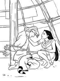 John Smith, Pocahontas i Meeko