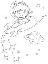 Chłopiec w kosmosie