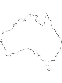 Mapa Australii