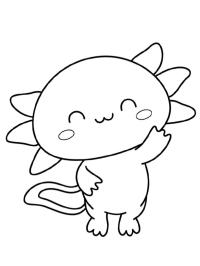Uroczy aksolotl