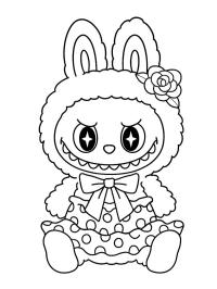 Labubu w sukience