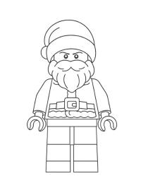 Figurka LEGO Mikołaja