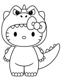 McDonald’s Hello Kitty Godzilla