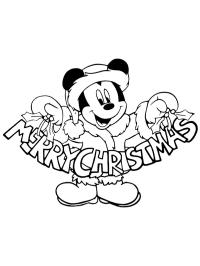 Wesołych Świąt Myszka Miki