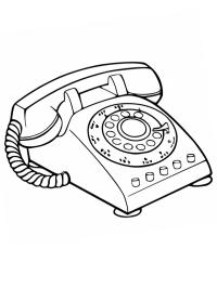 Staroświecki telefon
