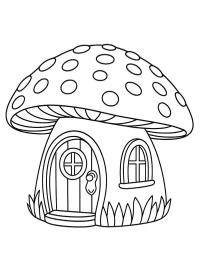 Grzybowy domek