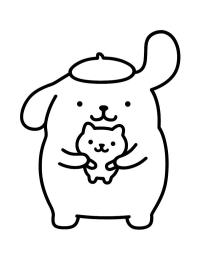 Pompompurin i Muffin