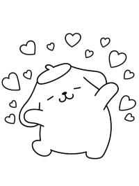 Zakochany Pompompurin