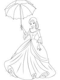 Księżniczka z parasolem