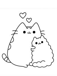Pusheen i Stormy