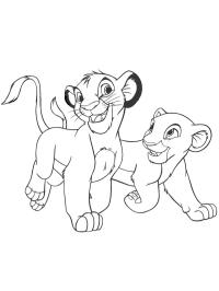 Simba i Nala