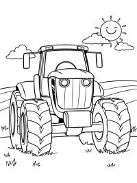 Wspaniały ciągnik John Deere