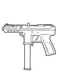 Pistolet TEC-9