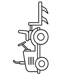 Traktor z pługiem
