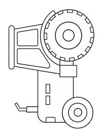 Traktor dla małych dzieci