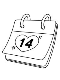 Kalendarz walentynkowy