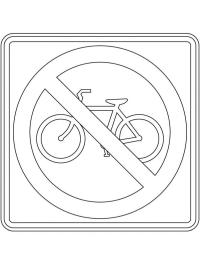 Zakaz wjazdu rowerem