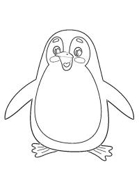 Wesoły pingwin