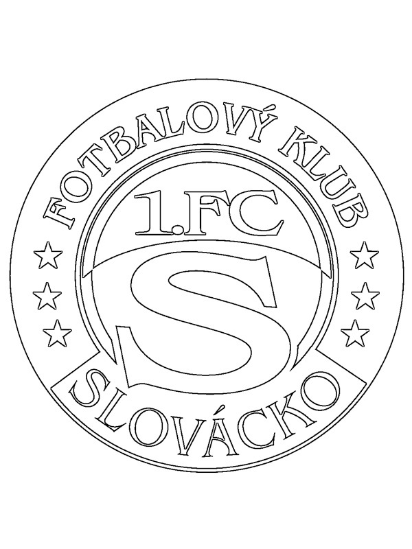1. FC Slovácko kolorowanka
