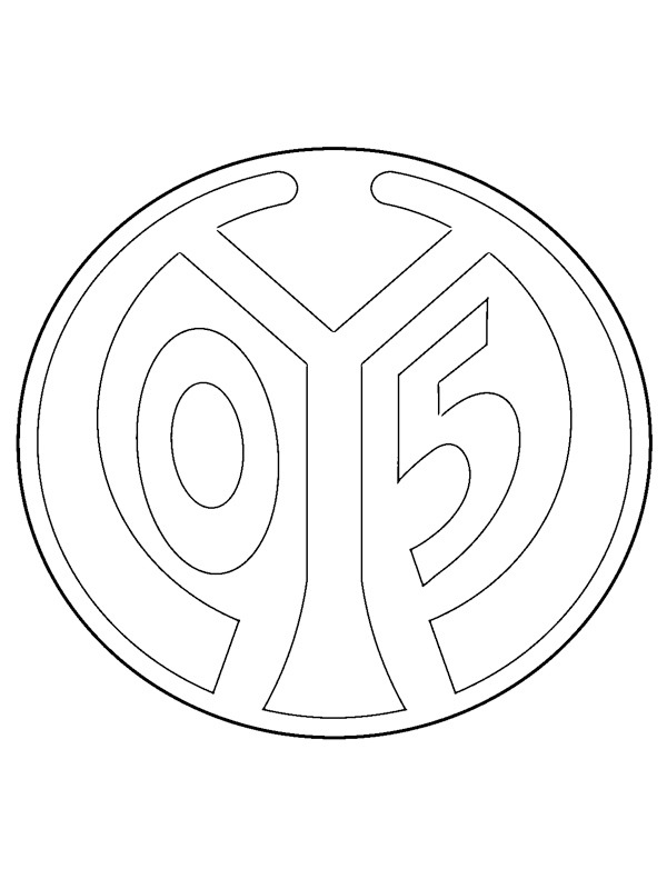 1. FSV Mainz 05 kolorowanka