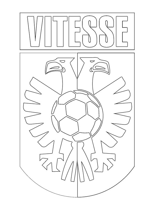 SBV Vitesse Arnhem kolorowanka