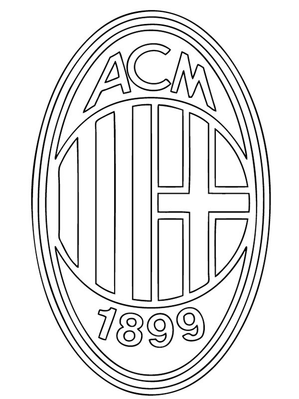 AC Milan kolorowanka