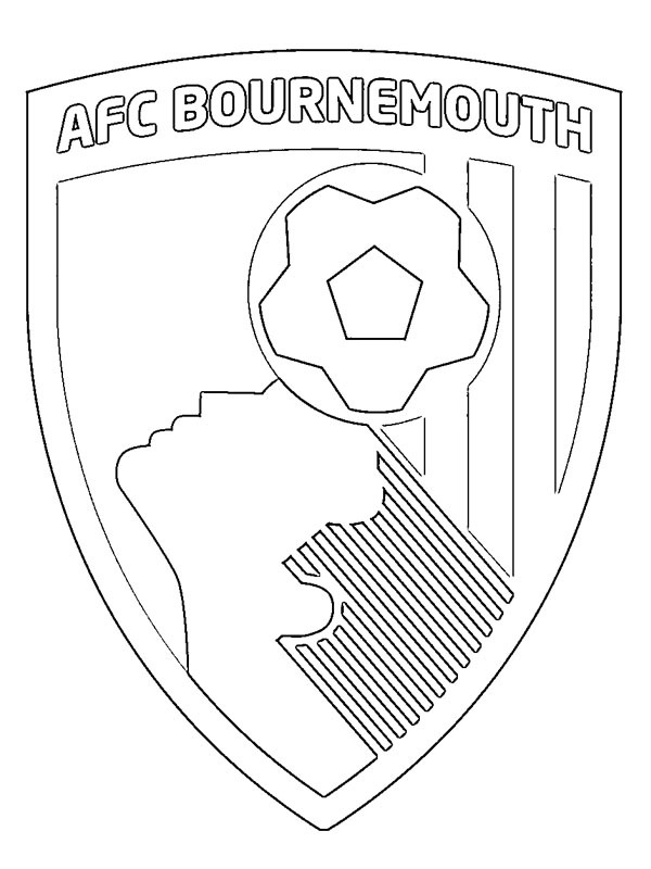 AFC Bournemouth kolorowanka