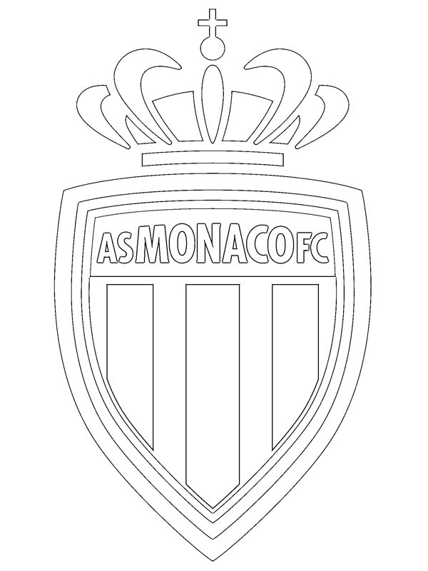 AS Monaco FC kolorowanka