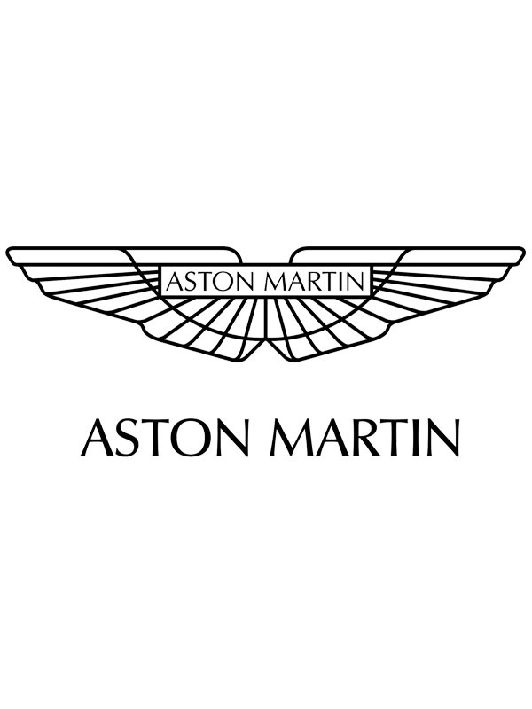 Aston Martin logo kolorowanka