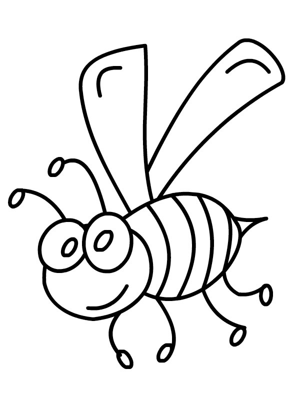 Pszczoły kolorowanka