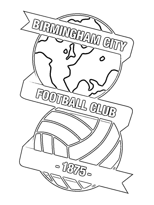 Birmingham City FC kolorowanka