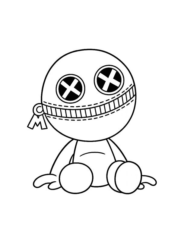 Blanky Blankz (Poppy Playtime) kolorowanka