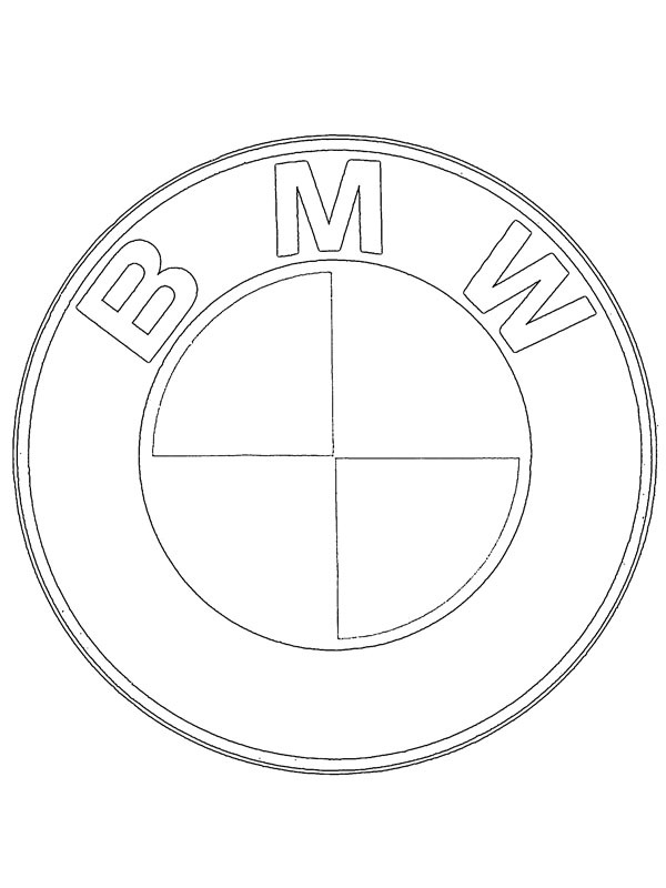 BMW Logo kolorowanka