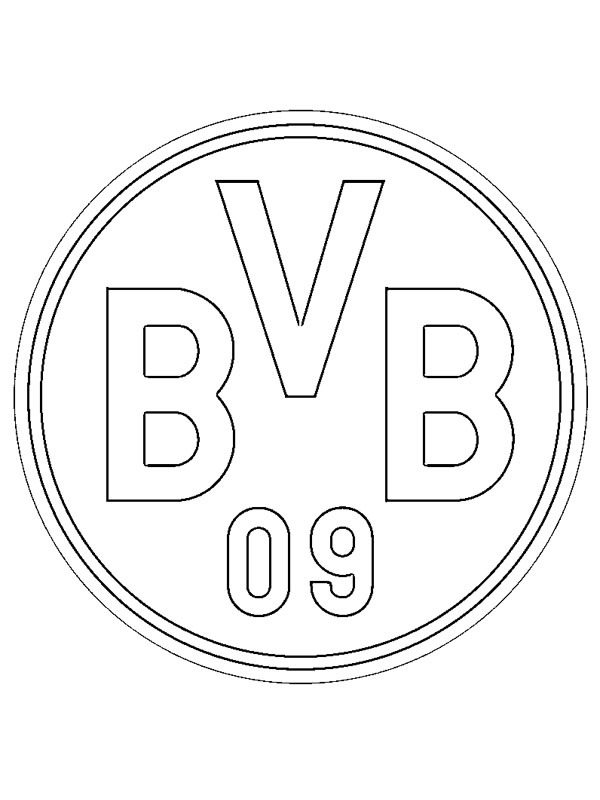 Borussia Dortmund kolorowanka