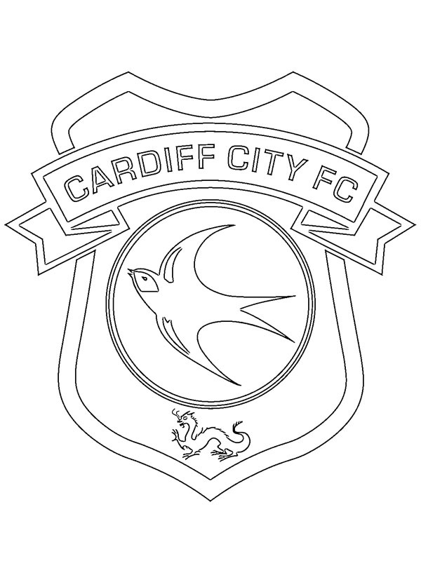 Cardiff City kolorowanka