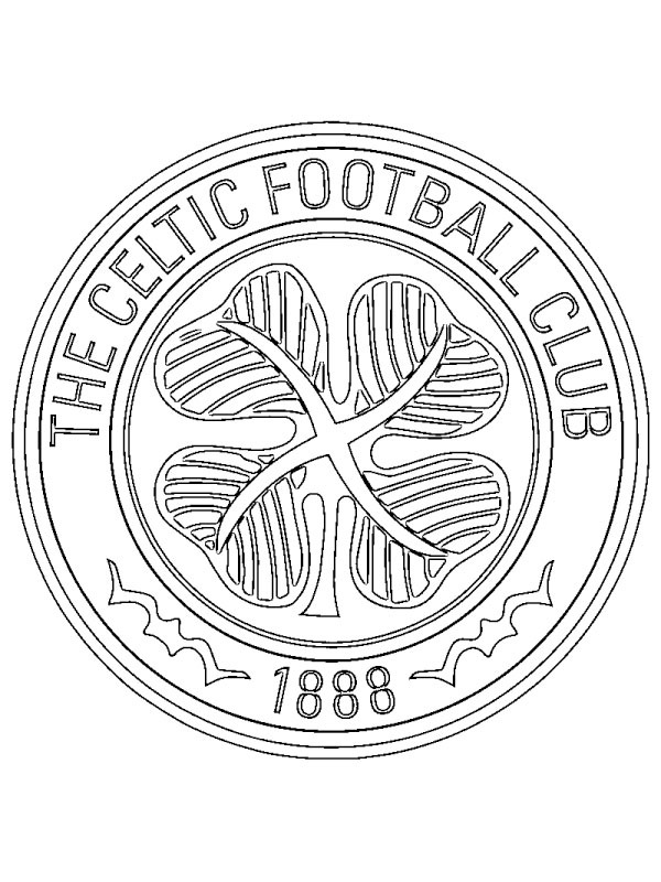 Celtic FC kolorowanka
