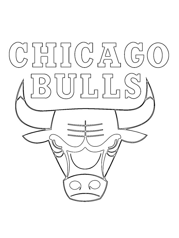 Chicago Bulls kolorowanka