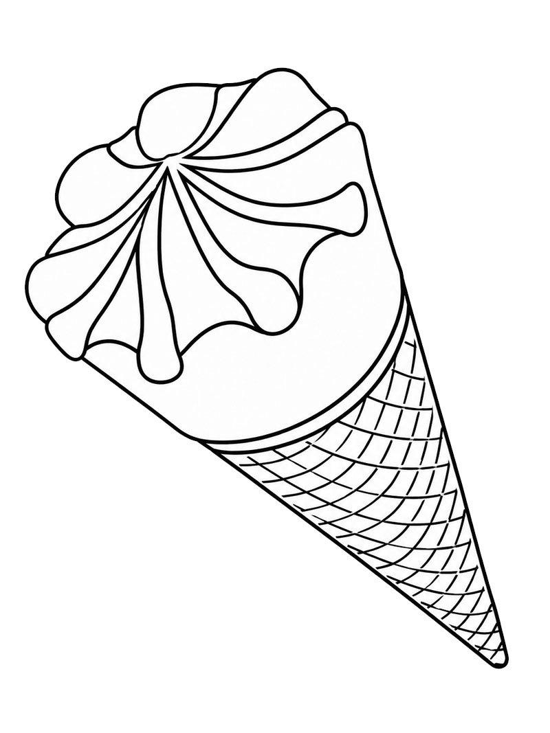 Lody Cornetto kolorowanka