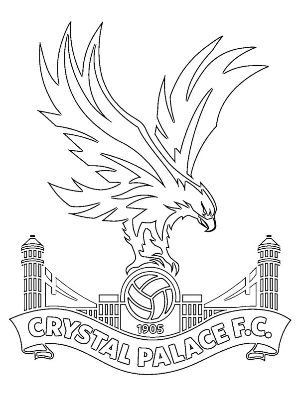 Crystal Palace FC kolorowanka