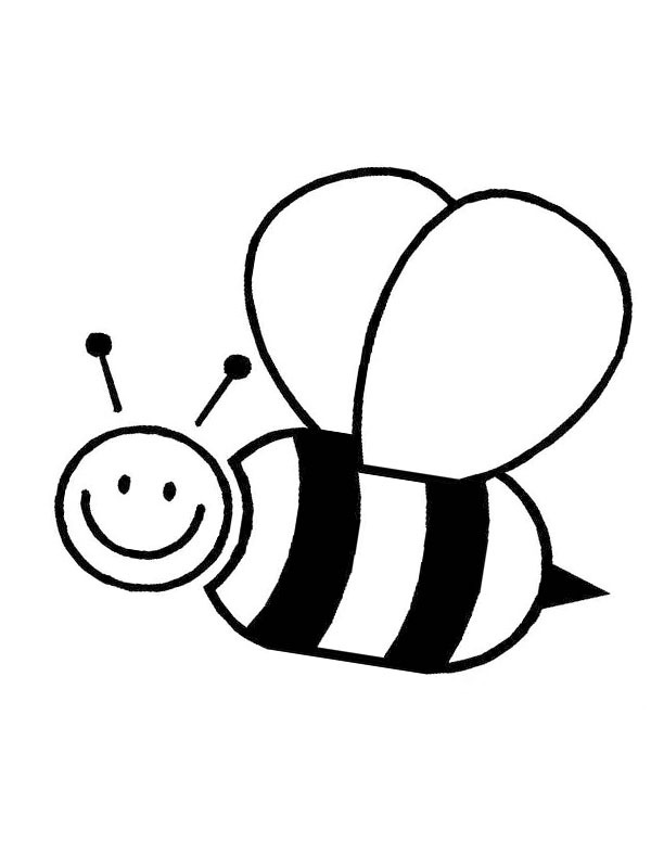 Pszczoła kolorowanka