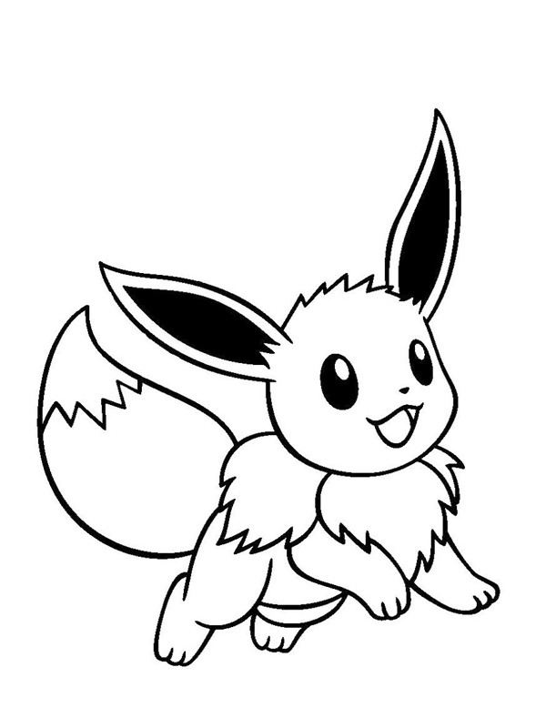 Eevee (Pokémon) kolorowanka